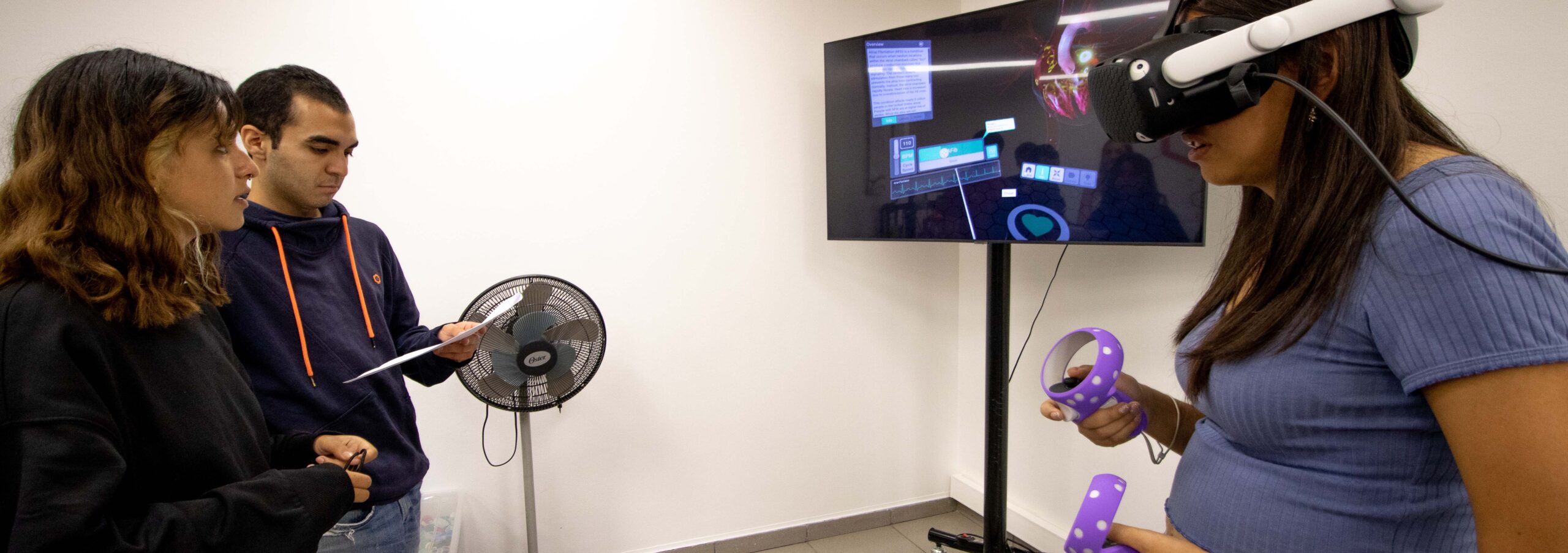 Persona utilizando Oculus