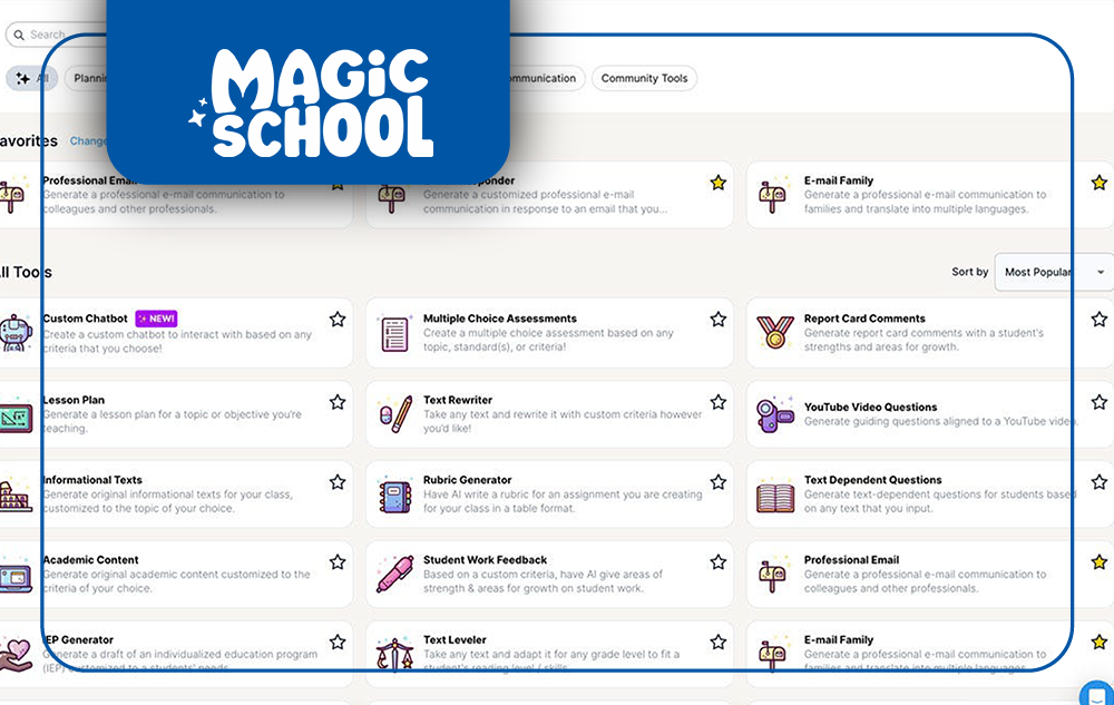 Imagen referencial Magic School