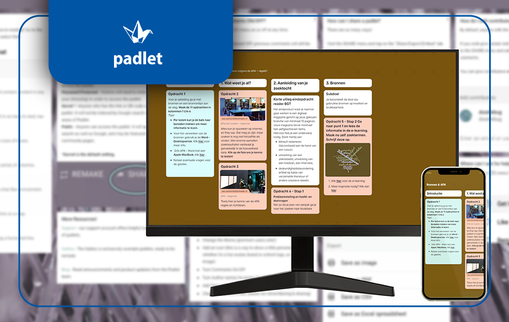 Imagen referencial Padlet