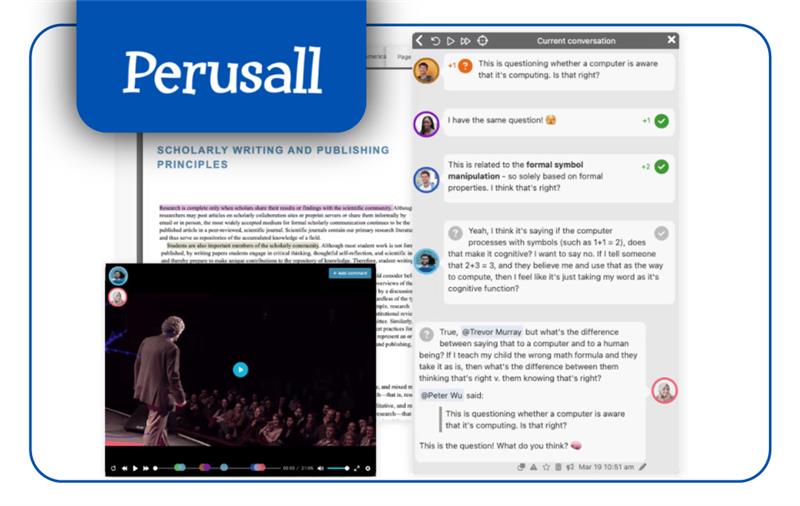 Imagen referencial Perusall